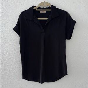 Elegant Black Button Down Shirt